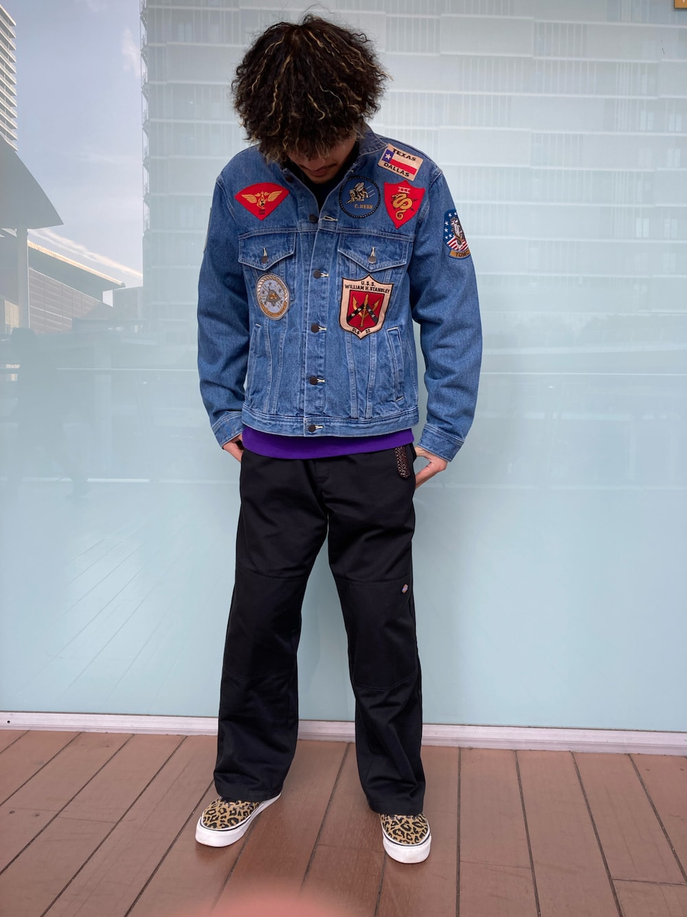 AVIREX（アヴィレックス）の「トップガン デニムジャケット/TOP GUN