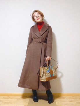 keikoさん(レディース・162cm)の冬コーディネート