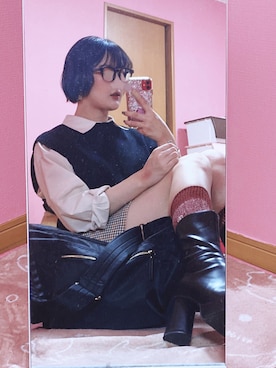 「A part by（アパートバイ）のアイテム」を使った、keikoさん（骨格ウェーブ・レディース・162cm）の春コーディネート