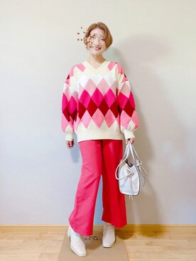 keikoさん（レディース・162cm）の冬コーディネート