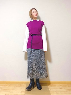 keikoさん（レディース・162cm）の春コーディネート