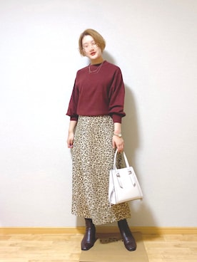 keikoさん（レディース・162cm）の冬コーディネート