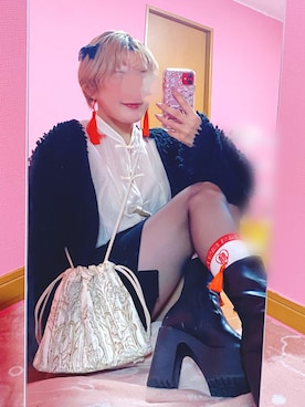 keikoさんの「プリーツキンチャクＢＡＧ　863163」を使ったコーディネート