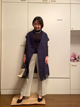 「CIEL'AIR（シエルエアー）のアイテム」を使った、wearharu31さん（レディース・159cm）の春コーディネート