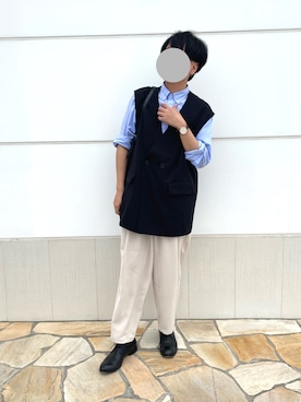「EMMA  CLOTHES」｜「アイテム（腕時計）」を使った、まぁまるさん（メンズ・167cm）の春コーディネート