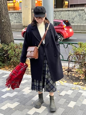 りんさん（レディース・161cm）の冬コーディネート