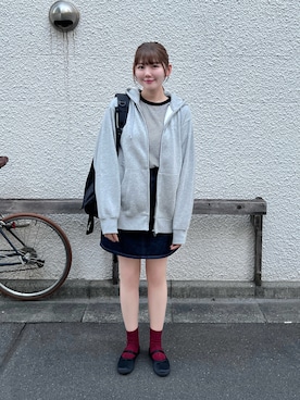 「アイテム（その他シューズ）」を使った、りんさん（レディース・161cm）の秋コーディネート