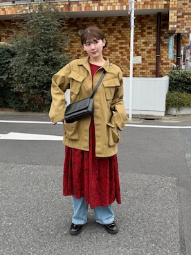 りんさん（レディース・161cm）の春コーディネート