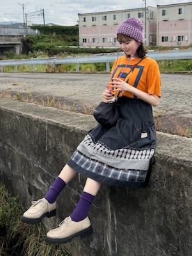りんさん(レディース・161cm)の秋コーディネート