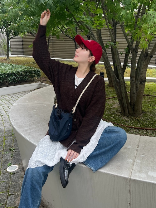 【でじゃぶぅ様-専用】Vタイプ兜,2503-V11,2408-V38 セール】レイヤードデザイン オーバーサイズ Vネック ニット