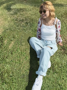 「甘辛mix」｜Miyuさん（レディース・162cm）の秋コーディネート