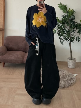 「EPNK（イーピーエヌケー）のアイテム」を使った、まつやまこうたさん（メンズ・172cm）の冬コーディネート