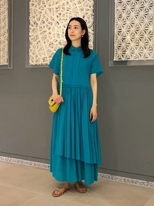 GALERIE VIE（ギャルリー ヴィー） ワンピース 半袖 インドコットン