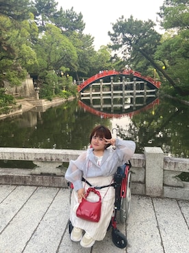 「アイテム（キャミソール）」を使った、ふぃのぞ໒꒱さん（レディース・120cm）の夏コーディネート