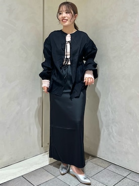 SAYAさん（レディース・154cm）の春コーディネート