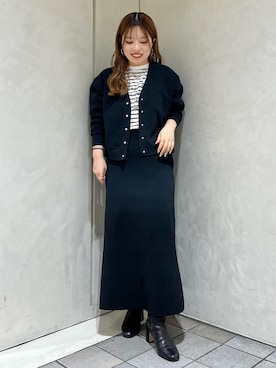 SAYAさん(レディース・154cm)の冬コーディネート