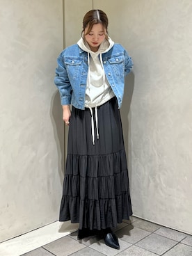 SAYAさん（レディース・154cm）の春コーディネート