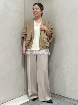 SAYAさん(レディース・154cm)の秋コーディネート