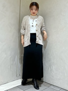 SAYAさん（レディース・154cm）の冬コーディネート