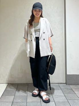 SAYAさん(レディース・154cm)の春コーディネート