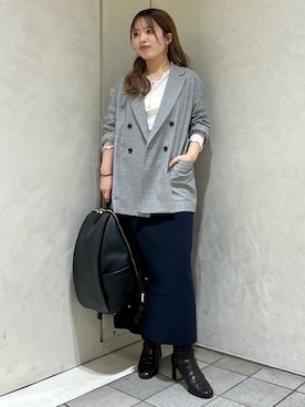 SAYAさん（レディース・154cm）の冬コーディネート