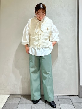 SAYAさん(レディース・154cm)の冬コーディネート