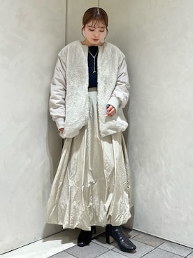 ラメMIXニットプルオーバー/冬服を使ったレディース人気