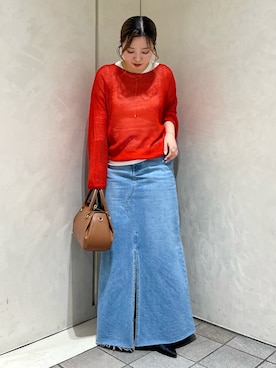 SAYAさん（レディース・154cm）の春コーディネート