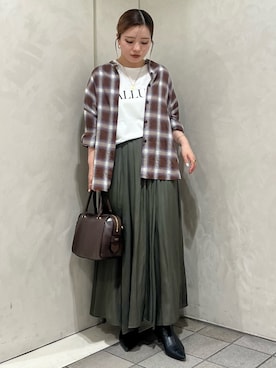 SAYAさん（レディース・154cm）の秋コーディネート