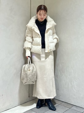 SAYAさん（レディース・154cm）の冬コーディネート