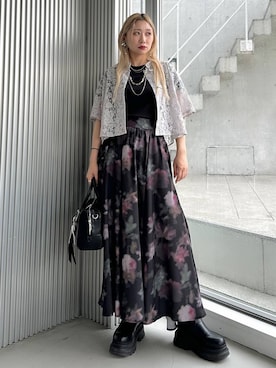 「アイテム（チャーム）」を使った、hare_usamiさん（レディース・158cm）の夏コーディネート