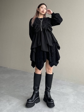 「HARE」｜hare_usamiさん（レディース・158cm）の冬コーディネート