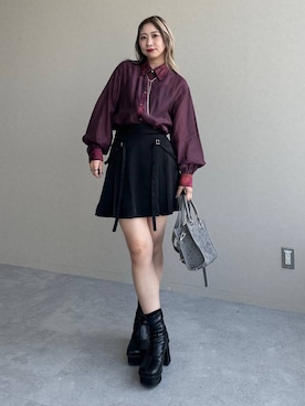 「アイテム（ネックレス）」を使った、hare_usamiさん（レディース・158cm・30代）の夏コーディネート
