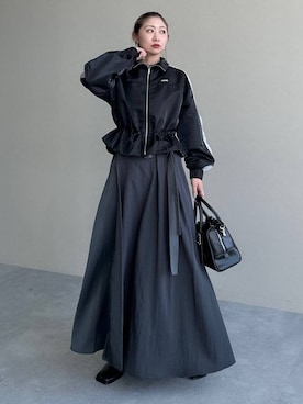 「アイテム（ピアス（両耳用））」を使った、hare_usamiさん（レディース・158cm・30代）の秋コーディネート