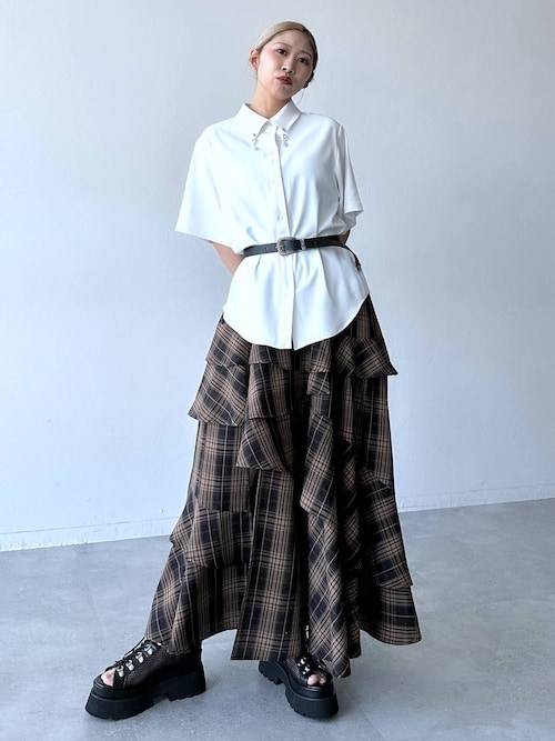 アシメフリルスリットスカート(HARE) HARE｜アシメフリルスリットスカート | Rakuten Fashion(楽天