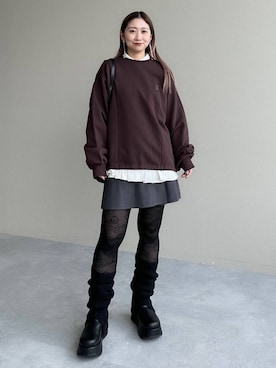 「アイテム（財布）」を使った、hare_usamiさん（レディース・158cm）の秋コーディネート