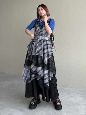 「HARE（ハレ）のアイテム（スカート）」を使った、hare_usamiさん（レディース・158cm）の春コーディネート