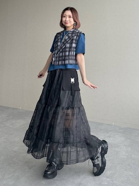 「HARE（ハレ）のアイテム（ジャケット/アウター）」を使った、hare_usamiさん（レディース・158cm）の春コーディネート