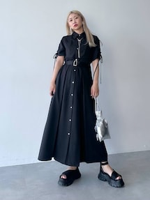 ジャガードレースアップワンピース(HARE)を使った人気ファッション