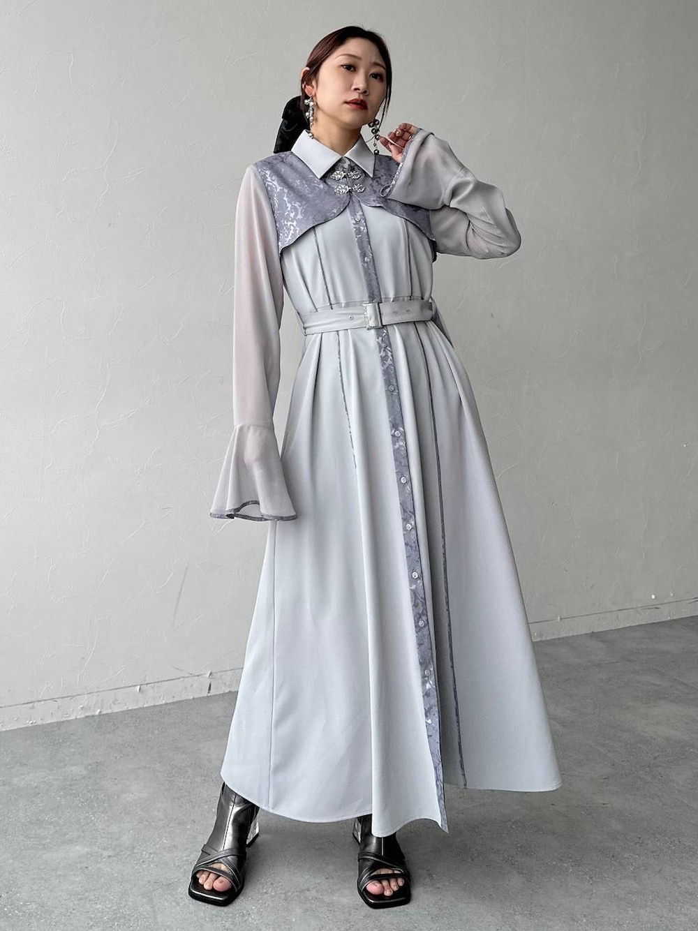 ソデシアーチャイナボレロワンピース(HARE)を使った人気ファッション