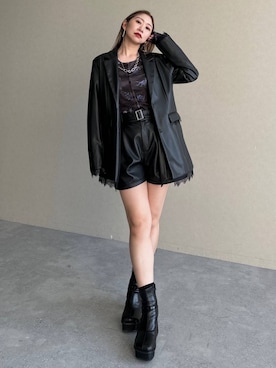 「アイテム（アクセサリー）」を使った、hare_usamiさん（レディース・158cm・30代）の夏コーディネート