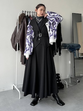 「HARE（ハレ）のアイテム（ワンピース/ドレス）」を使った、hare_usamiさん（レディース・158cm）の秋コーディネート