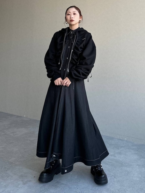 デニムフレアシャツワンピース(HARE)（ワンピース）｜HARE（ハレ）の