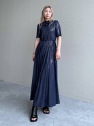 HARE（ハレ）の「ラメカットアウトチャイナワンピース(HARE 