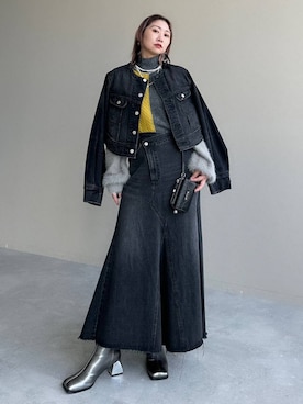 「アイテム（財布）」を使った、hare_usamiさん（レディース・158cm）の秋コーディネート