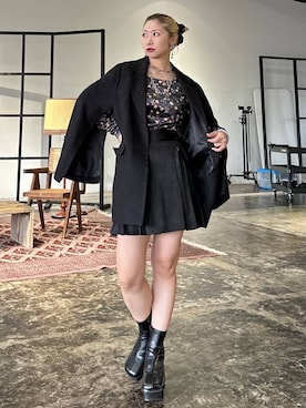 「アイテム（イヤリング）」を使った、hare_usamiさん（レディース・158cm・30代）の夏コーディネート