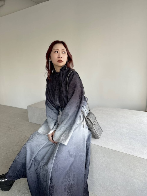 グラデーションジャガードフレアスカート(HARE)（スカート）｜HARE