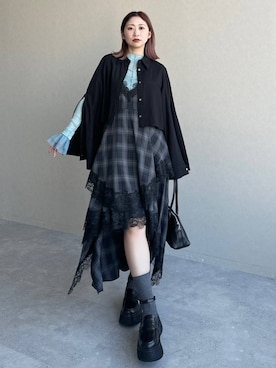 「HARE（ハレ）のアイテム（ワンピース/ドレス）」を使った、hare_usamiさん（レディース・158cm）の春コーディネート