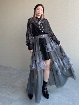 hare_usamiさん（レディース・158cm）の冬コーディネート