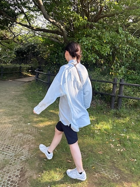 「THE ROW（ザロウ）のアイテム」を使った、勝田里奈さん（レディース・160cm）の春コーディネート